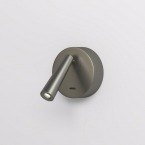 DK5072-DN Бра SHINE WALL со светодиодом, D104*H68, IP20, 3000К, 3W, RA?90, темный никель, алюминий в Покачах - pokachi.ok-mebel.com | фото