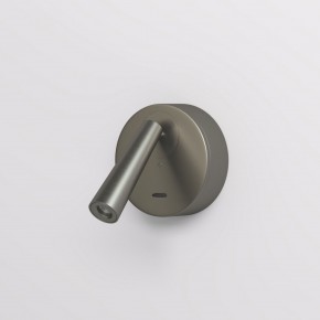 DK5072-DN Бра SHINE WALL со светодиодом, D104*H68, IP20, 3000К, 3W, RA?90, темный никель, алюминий в Покачах - pokachi.ok-mebel.com | фото 2