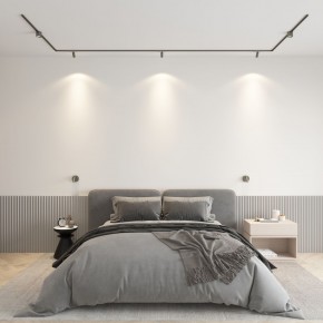 DK5072-DN Бра SHINE WALL со светодиодом, D104*H68, IP20, 3000К, 3W, RA?90, темный никель, алюминий в Покачах - pokachi.ok-mebel.com | фото 4