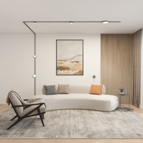DK5072-DN Бра SHINE WALL со светодиодом, D104*H68, IP20, 3000К, 3W, RA?90, темный никель, алюминий в Покачах - pokachi.ok-mebel.com | фото 5