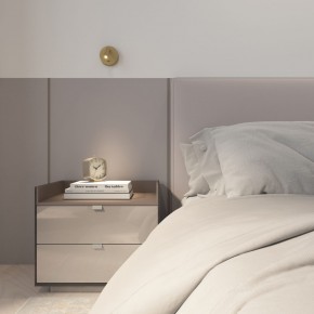 DK5072-SB Бра SHINE WALL со светодиодом, D104*H68, IP20, 3000К, 3W, RA?90, сатинированная латунь, алюминий в Покачах - pokachi.ok-mebel.com | фото 9