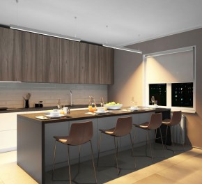 DK9123-WH Линейный светильник 30W 1250mm 3000K, белый в Покачах - pokachi.ok-mebel.com | фото 4