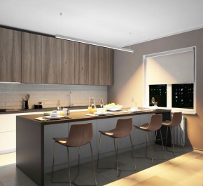 DK9203-WH Линейный светильник 52W 2000mm 3000K, белый в Покачах - pokachi.ok-mebel.com | фото 4
