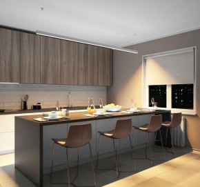 DK9253-WH Линейный светильник 62W 2500mm 3000K, белый в Покачах - pokachi.ok-mebel.com | фото 4