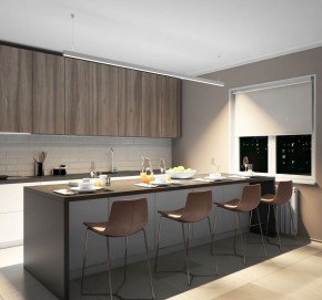 DK9254-WH Линейный светильник 62W 2500mm 4000K, белый в Покачах - pokachi.ok-mebel.com | фото 4