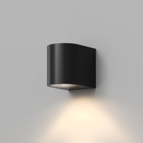 DK9790-BK Настенный уличный светильник NARVIK, IP44, GU10 LED, до 15 Вт, черный, алюминий в Покачах - pokachi.ok-mebel.com | фото