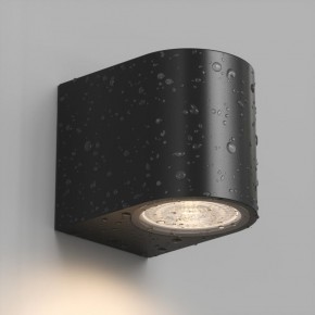DK9790-BK Настенный уличный светильник NARVIK, IP44, GU10 LED, до 15 Вт, черный, алюминий в Покачах - pokachi.ok-mebel.com | фото 3
