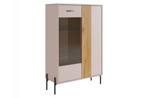 ДОМИНИКА Комод (со стеклом) в Покачах - pokachi.ok-mebel.com | фото
