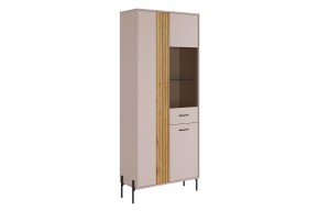 ДОМИНИКА Шкаф двухдверный (со стеклом) в Покачах - pokachi.ok-mebel.com | фото