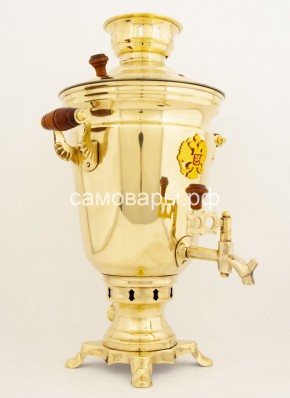 Электрический самовар "Конус с гербом" на 4 литра в Покачах - pokachi.ok-mebel.com | фото 3