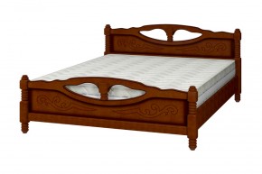ЕЛЕНА-4 Кровать из массива (орех) в Покачах - pokachi.ok-mebel.com | фото 2