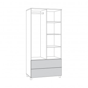 Эйп Шкаф для одежды 13.334 в Покачах - pokachi.ok-mebel.com | фото 2