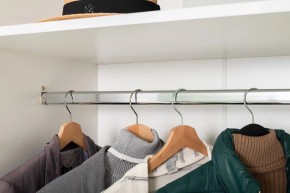 ЭЙР прихожая (модульная) Белый Шагрень в Покачах - pokachi.ok-mebel.com | фото 19