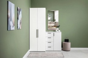 ЭЙР прихожая (модульная) Белый Шагрень в Покачах - pokachi.ok-mebel.com | фото 26