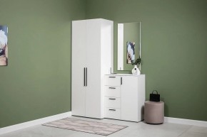 ЭЙР прихожая (модульная) Белый Шагрень в Покачах - pokachi.ok-mebel.com | фото 3