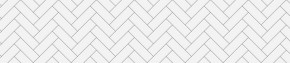 Фартук Метро керамик (белая) CPL пластик МДФ 6 мм в Покачах - pokachi.ok-mebel.com | фото