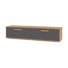 ФЛОРИДА Ф31 Тумба ТВ (дуб золотой/графит) в Покачах - pokachi.ok-mebel.com | фото