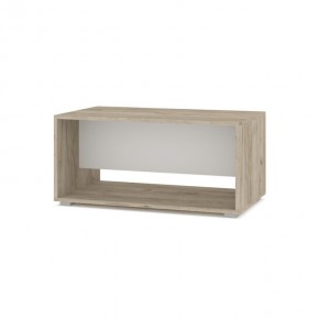 ФЛОРИДА Ф61 Стол журнальный (полка) дуб серый/белый в Покачах - pokachi.ok-mebel.com | фото