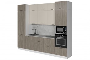 ФЬЮДЖИ Кухонный гарнитур Экстра (3000 мм) в Покачах - pokachi.ok-mebel.com | фото 4