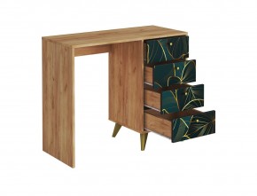 ФЬЮЖН Стол письменный СП-006 (дуб крафт золотой/tropical) в Покачах - pokachi.ok-mebel.com | фото 2