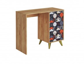 ФЬЮЖН Стол письменный СП-006 (дуб крафт золотой/vinil) в Покачах - pokachi.ok-mebel.com | фото