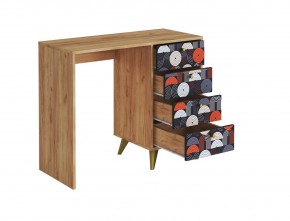ФЬЮЖН Стол письменный СП-006 (дуб крафт золотой/vinil) в Покачах - pokachi.ok-mebel.com | фото 2