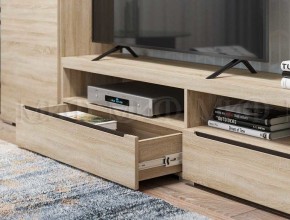 ЭКОЛЬ Гостиная Вариант №3 МДФ (Дуб сонома) в Покачах - pokachi.ok-mebel.com | фото 2