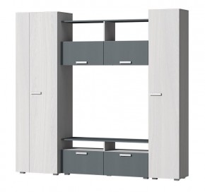 Гостиная Эмми (Анкор светлый/Графит) в Покачах - pokachi.ok-mebel.com | фото 2