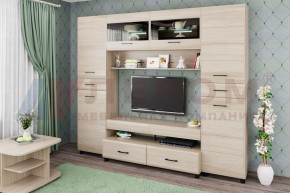 Гостиная Камелия Композиция 10 (Ясень Асахи) в Покачах - pokachi.ok-mebel.com | фото