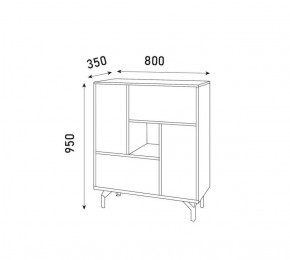 Гостиная Лабиринт (Модульная) в Покачах - pokachi.ok-mebel.com | фото 7