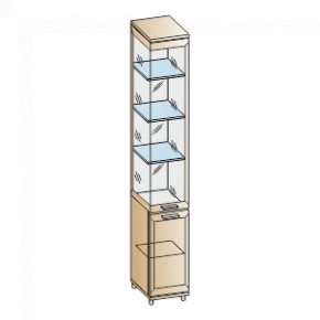 Гостиная Мелисса Композиция 12 (Акация Молдау) в Покачах - pokachi.ok-mebel.com | фото 7