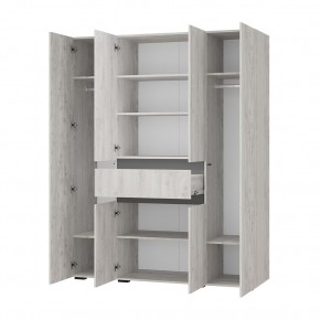 Гостиная Мрия (модульная) Бетон пайн светлый/Графит в Покачах - pokachi.ok-mebel.com | фото 16