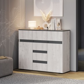 Гостиная Мрия (модульная) Бетон пайн светлый/Графит в Покачах - pokachi.ok-mebel.com | фото 17