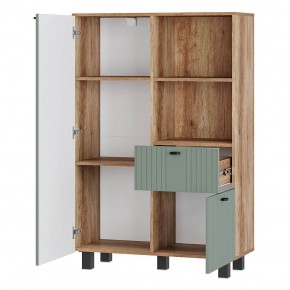 Гостиная Олива (Дуб каньон/MF12 Эвкалипт софт) в Покачах - pokachi.ok-mebel.com | фото 10