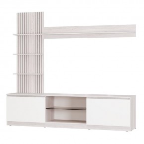 Гостиная Убер ГС-05 (ясень белый/белый) в Покачах - pokachi.ok-mebel.com | фото 2