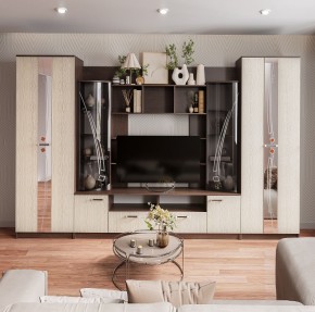 Гостиная Венеция (венге/лоредо) в Покачах - pokachi.ok-mebel.com | фото 3