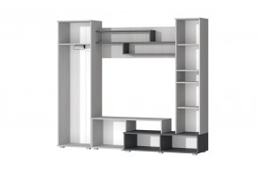 Гостиная Юна (Анкор светлый/Графит) в Покачах - pokachi.ok-mebel.com | фото 2