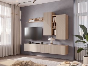 Гостиный модуль Эмилия ГМ-12 (Дуб смоки/Айриш (MF03)) в Покачах - pokachi.ok-mebel.com | фото 3