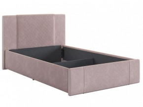 ХЛОЯ Кровать 1200 каркас (нежно-розовый велюр) в Покачах - pokachi.ok-mebel.com | фото