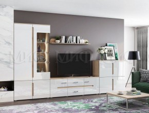 КИМ Шкаф с подсветкой (белый) в Покачах - pokachi.ok-mebel.com | фото 7