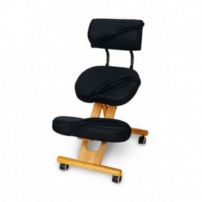 Коленный стул со спинкой Smartstool KW02В + Чехлы в Покачах - pokachi.ok-mebel.com | фото 1