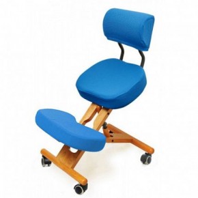 Коленный стул со спинкой Smartstool KW02В + Чехлы в Покачах - pokachi.ok-mebel.com | фото 2