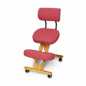 Коленный стул со спинкой Smartstool KW02В + Чехлы в Покачах - pokachi.ok-mebel.com | фото 5