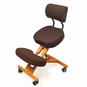 Коленный стул со спинкой Smartstool KW02В + Чехлы в Покачах - pokachi.ok-mebel.com | фото 7