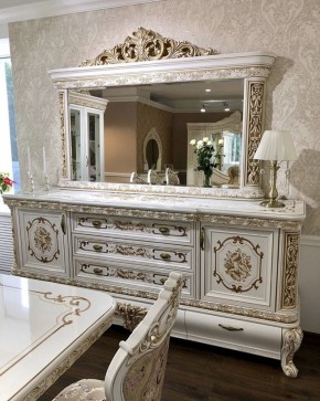Комод Алсу (белый глянец) БЕЗ Зеркала в Покачах - pokachi.ok-mebel.com | фото 4