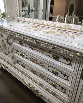 Комод Алсу (белый глянец) БЕЗ Зеркала в Покачах - pokachi.ok-mebel.com | фото 5