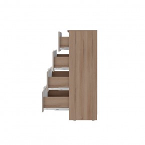 Комод Эмилия КМ-02 (Дуб смоки/Айриш (MF03)) в Покачах - pokachi.ok-mebel.com | фото 4