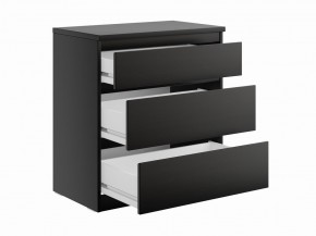 Комод КАСТОР с тремя ящиками, цвет Дуб Венге в Покачах - pokachi.ok-mebel.com | фото 2