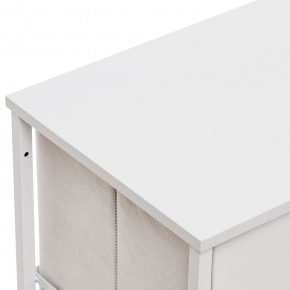 Комод Leset Линкс 8 ящ. (к/з), Каркас Белый, ящики Белые в Покачах - pokachi.ok-mebel.com | фото 6