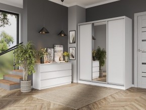 Комод с 6 ящиками 1200 "Бьянко" (Белый лофт) в Покачах - pokachi.ok-mebel.com | фото 2